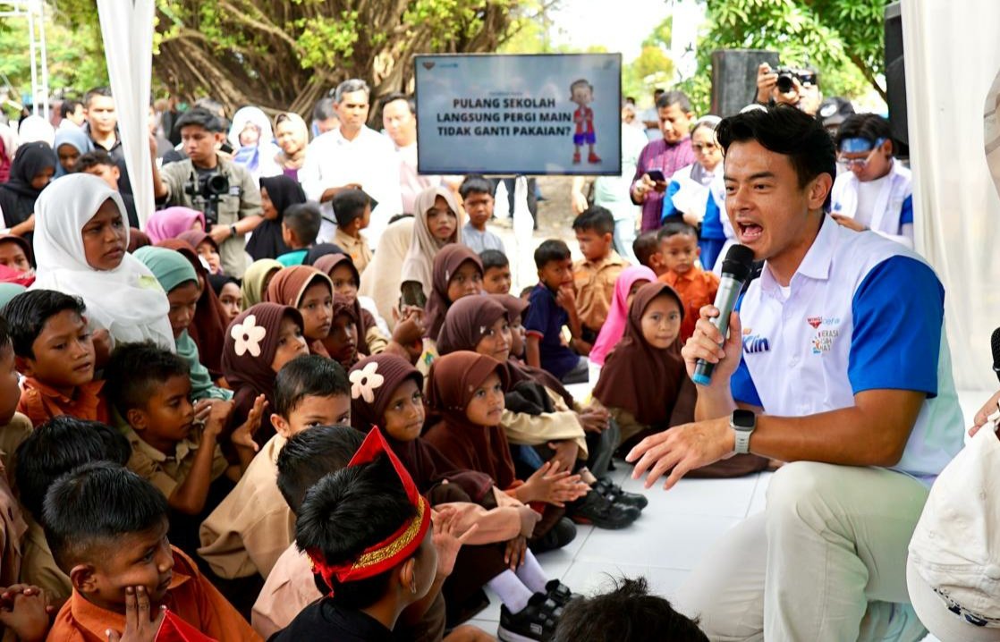 Wings Group di SDN 4 Peukan Pidie