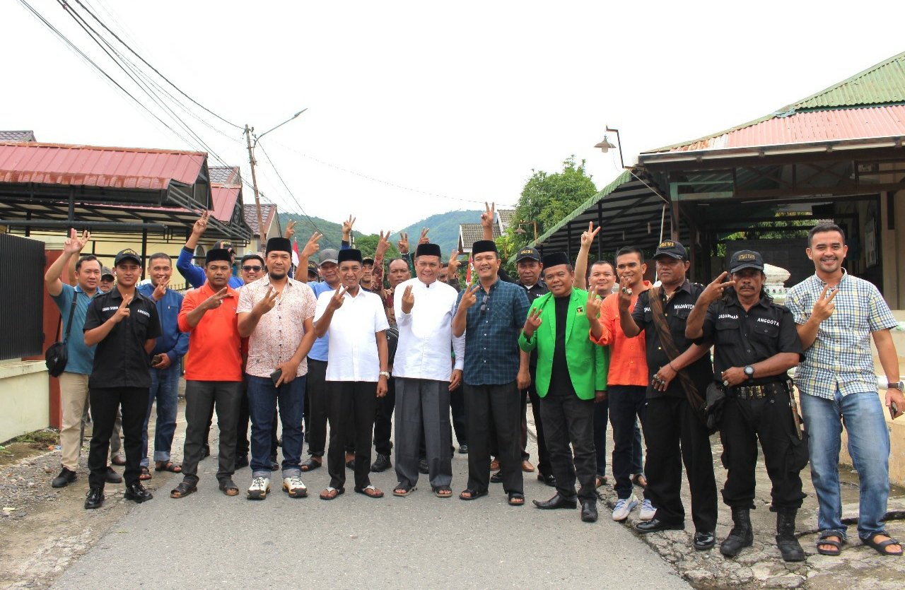 Parpol pendukung pasangan Rasa Pilkada Agara