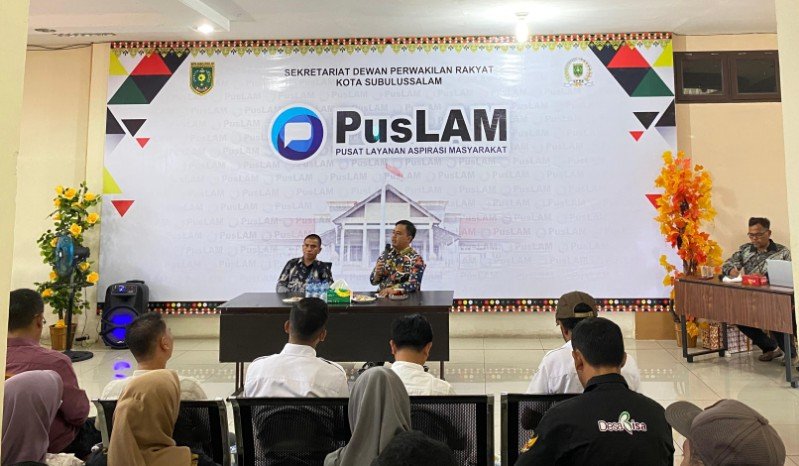 Permudah Masyarakat Sampaikan Aspirasi, Sekretariat DPRK Subulussalam Siapkan Layanan PusLAM