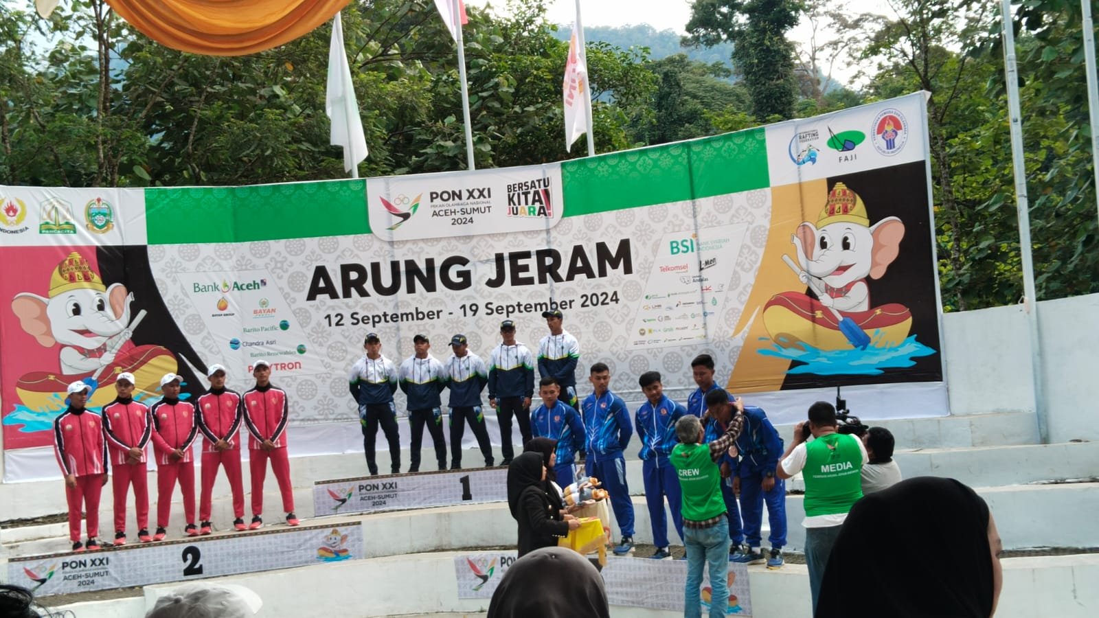 Panitia Arung Jeram PON XXI Larang Belasan Wartawan Ambil Gambar dari Jarak Dekat