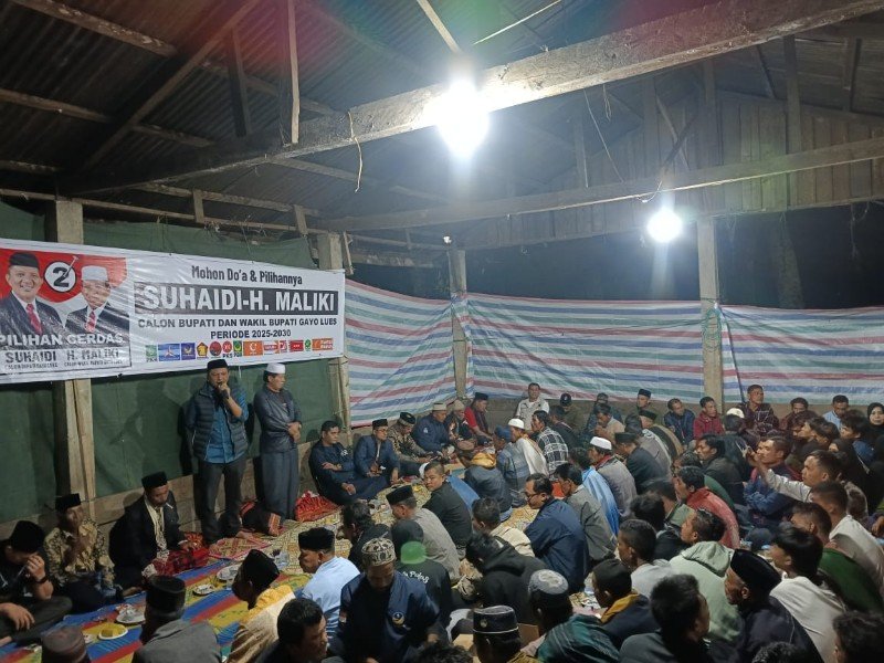 Suhaidi-Maliki Kunjungi Kecamatan Tersisih di Gayo Lues, Masyarakat Diajak Sadar