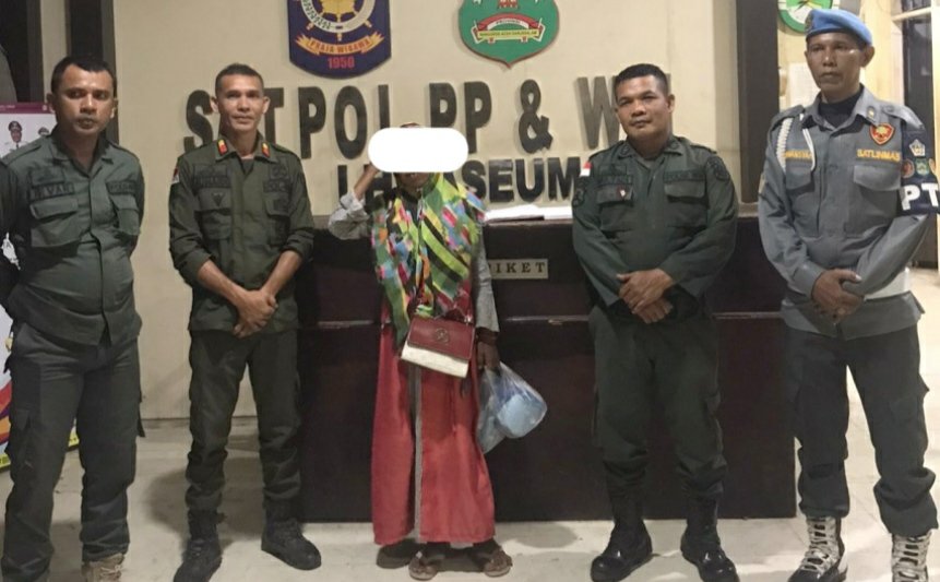 Satpol PP-WH Lhokseumawe Temukan Emas 20 Mayam dan Uang Rp4 Juta dari Pengemis Asal Aceh Timur