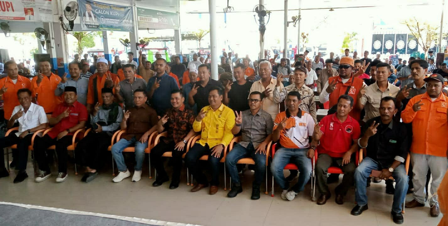 Bang Wandi dan Ratusan Kader PNA Pidie Siap Menangkan Sarjani-Alzaizi