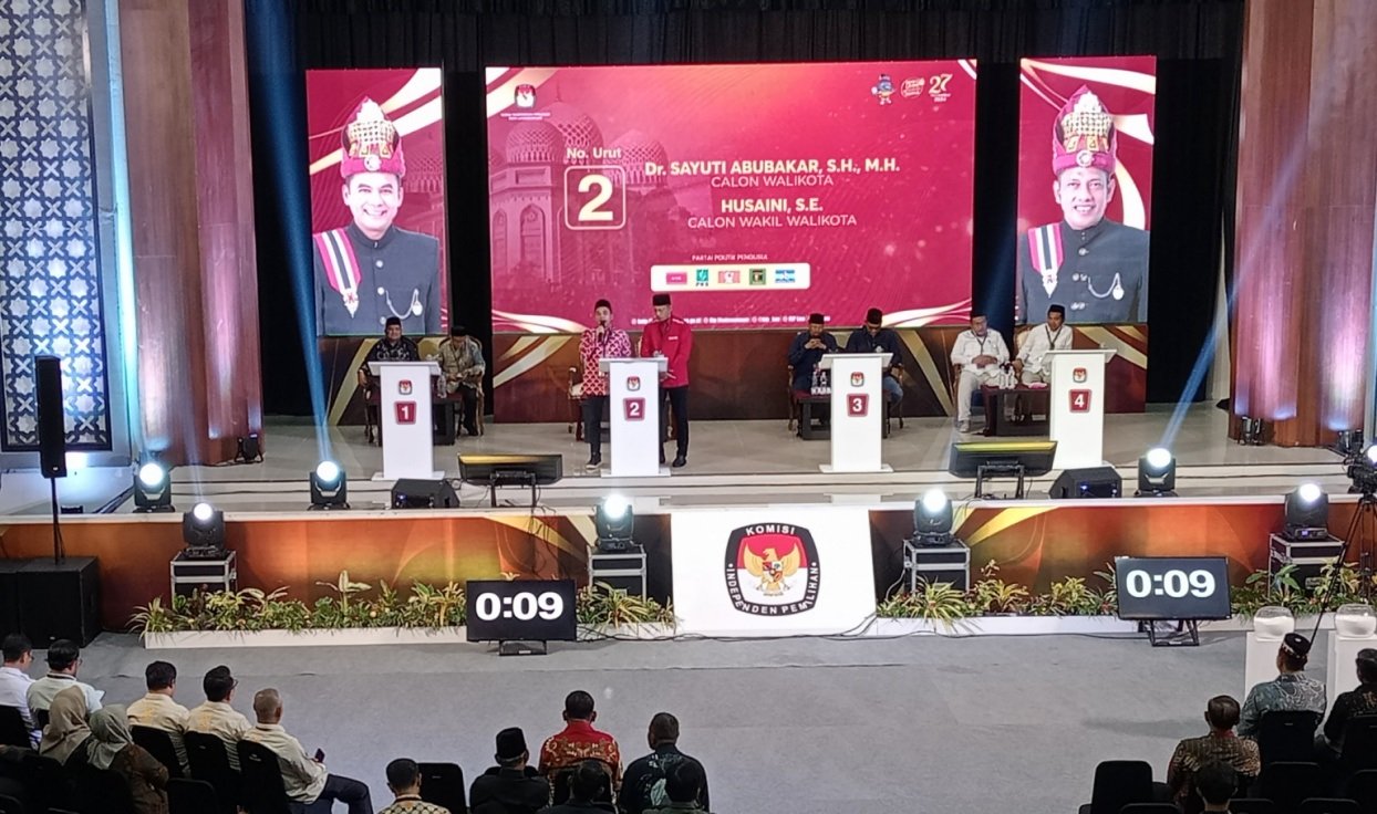 Debat terakhir Pilkada Lhokseumawe 2024