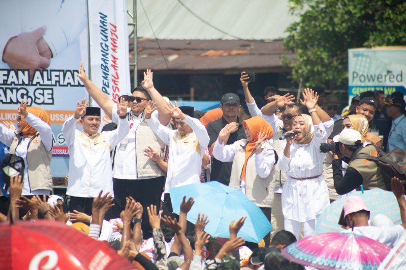 Di Hadapan Ribuan Pendukungnya, Bintang Nyatakan Komitmennya Lanjutkan Pembangunan Kota Subulussalam