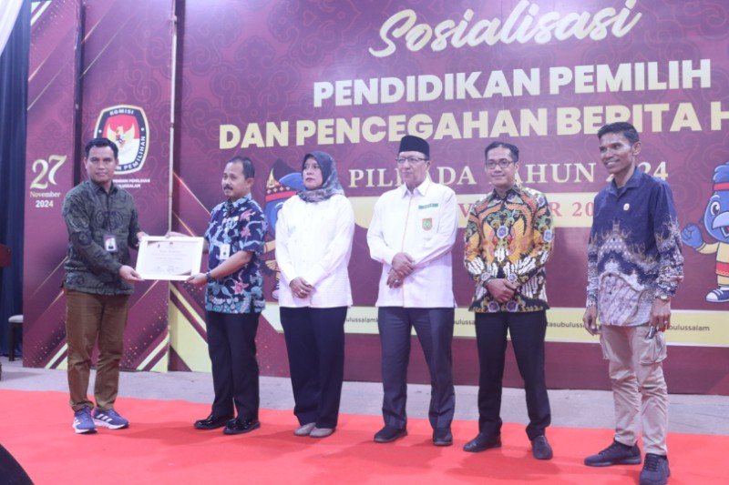 KIP Subulussalam Gelar Sosialisasi Pendidikan Pemilih dan Pencegahan Berita Hoax di Pilkada 2024