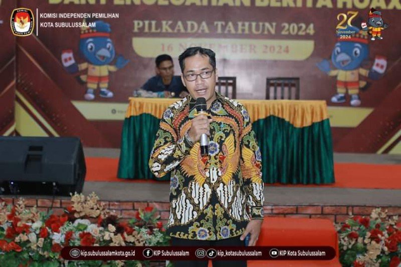 Ketua PWI Subulussalam Khalidin Umar Barat: Peran Pers di Pilkada, Edukasi Pemilih Cegah Berita Hoax