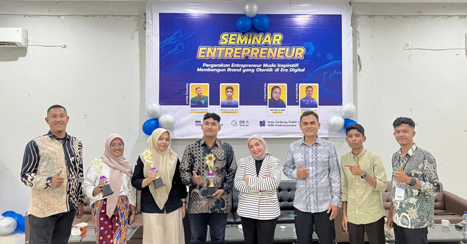 Pengusaha Ini Beri Motivasi Wirausaha bagi Mahasiswa IAIN Lhokseumawe