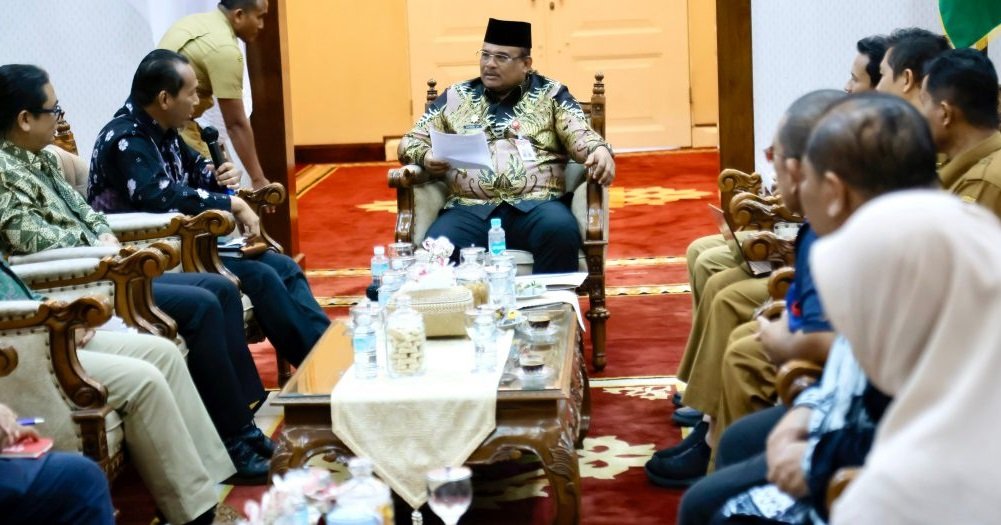 Pj Gubernur Aceh Safrizal dan Mercy Malaysia