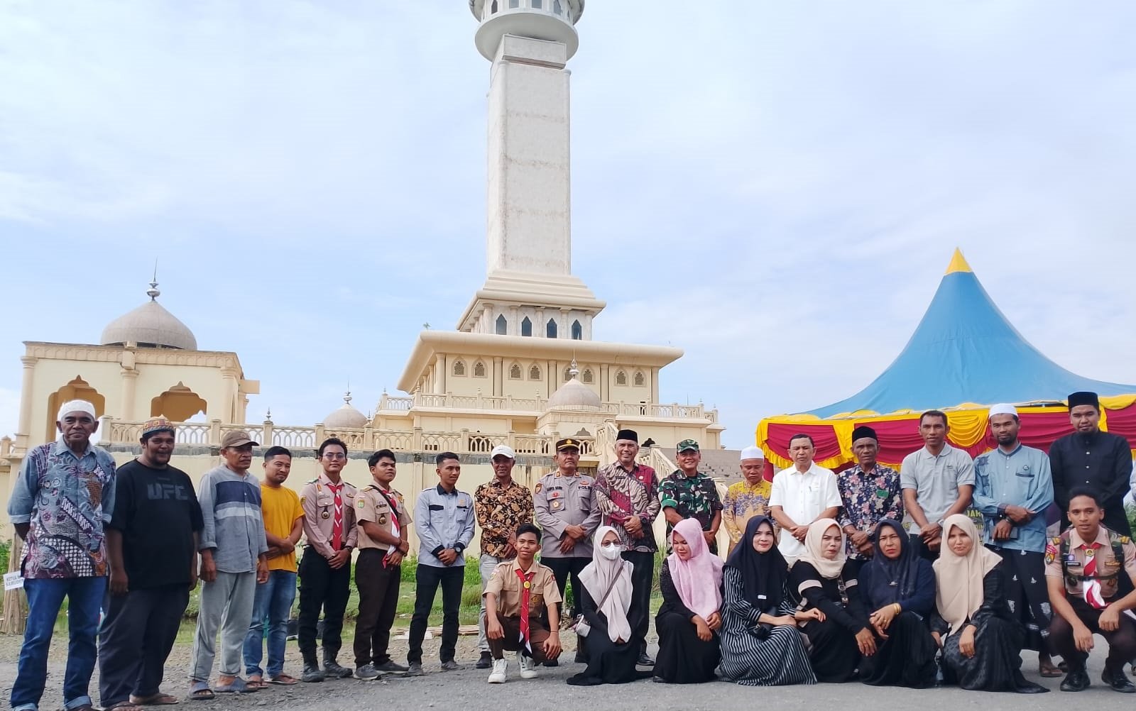 Aksi Penghijauan di Kompleks Makam Sultan Malikussaleh dan Monumen Islam Samudra Pasai, Peringati HUT Ke-68 Kodam IM