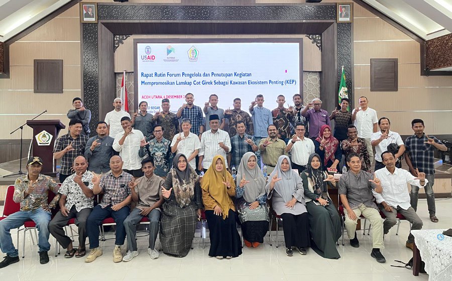 Rapat Pengelolaan Lanskap Cot Girek Aceh Utara