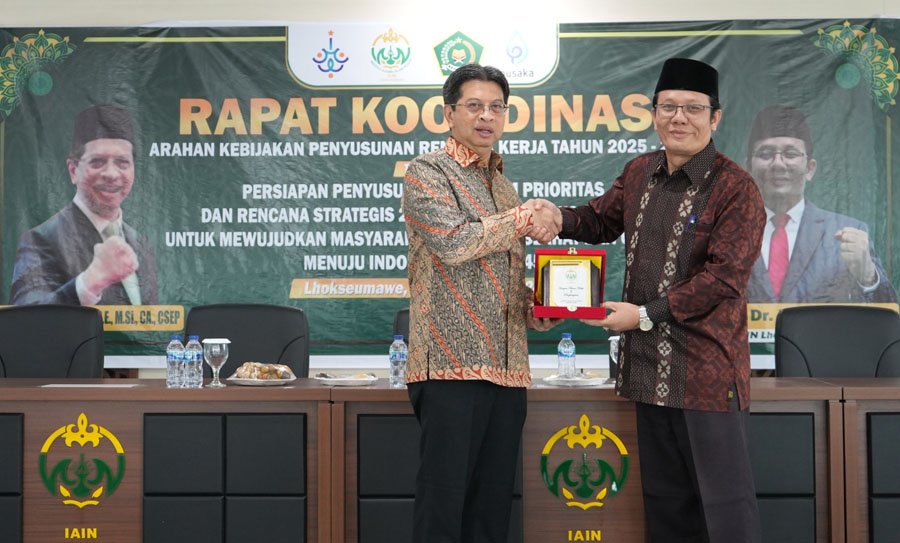 Inspektur Jenderal Kementerian Agama RI Kunker ke IAIN Lhokseumawe