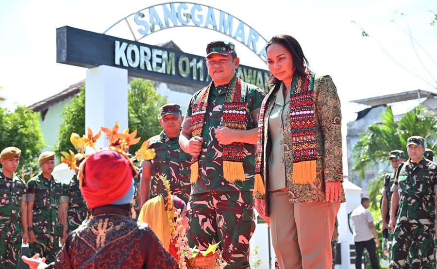 Kasad Kunjungi Korem Lilawangsa, Minta Prajurit TNI Kreatif dan Inovatif Bantu Masyarakat