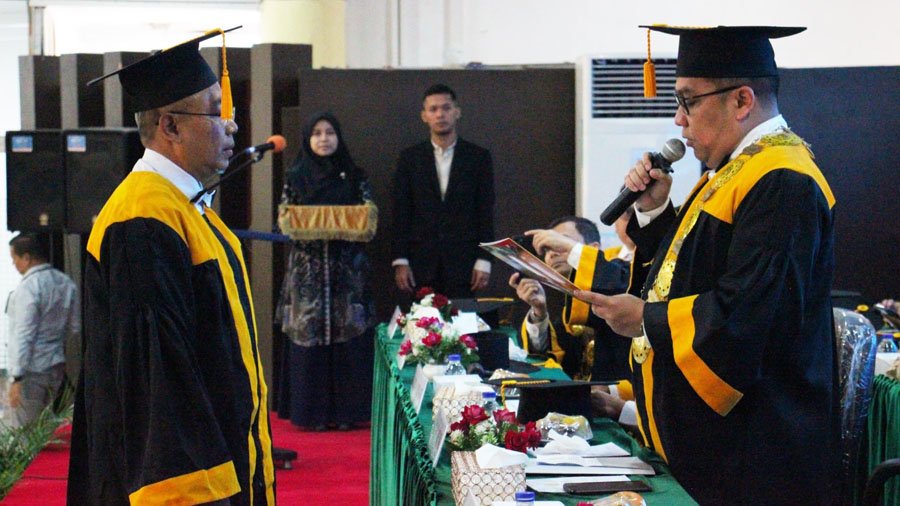 Politeknik Negeri Lhokseumawe Kukuhkan Profesor Indra Mawardi Guru Besar Rekayasa Material Komposit