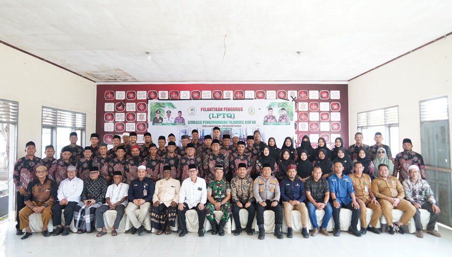 Pengurus LPTQ Dewantara 2025-2028 Dilantik, Ini Kata Ketua Baru Tgk Abdul Hadi