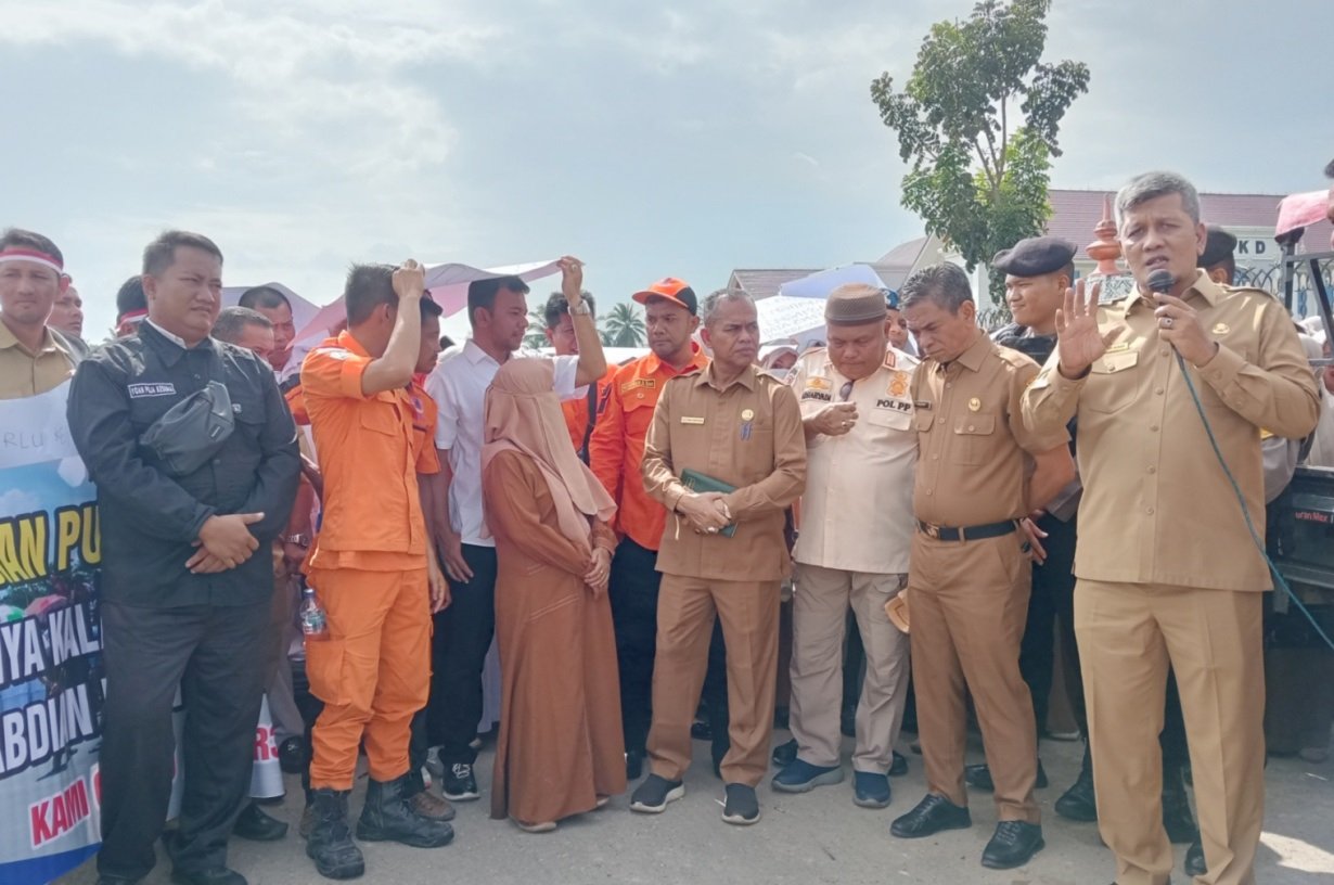 Pj Sekda Aceh Utara respons tuntutan honorer