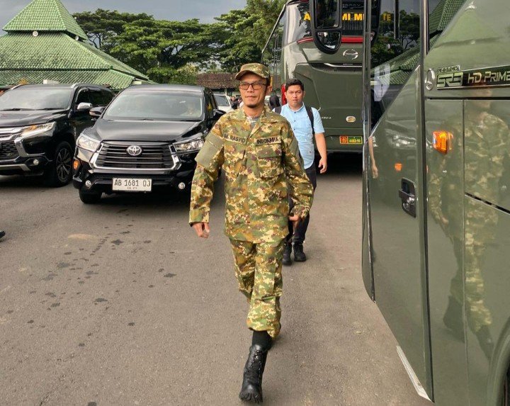 Ikut Retret di Akmil Magelang, HRB Bergabung di Kompi E Pleton 1