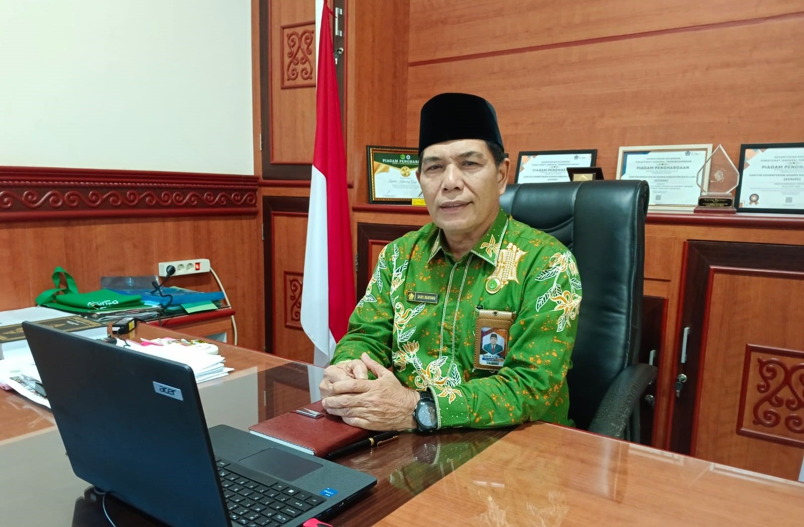 Kakemenag Gayo Lues: Kepala KUA Merangkap jadi Pengurus Masjid tidak Menyalahi Aturan