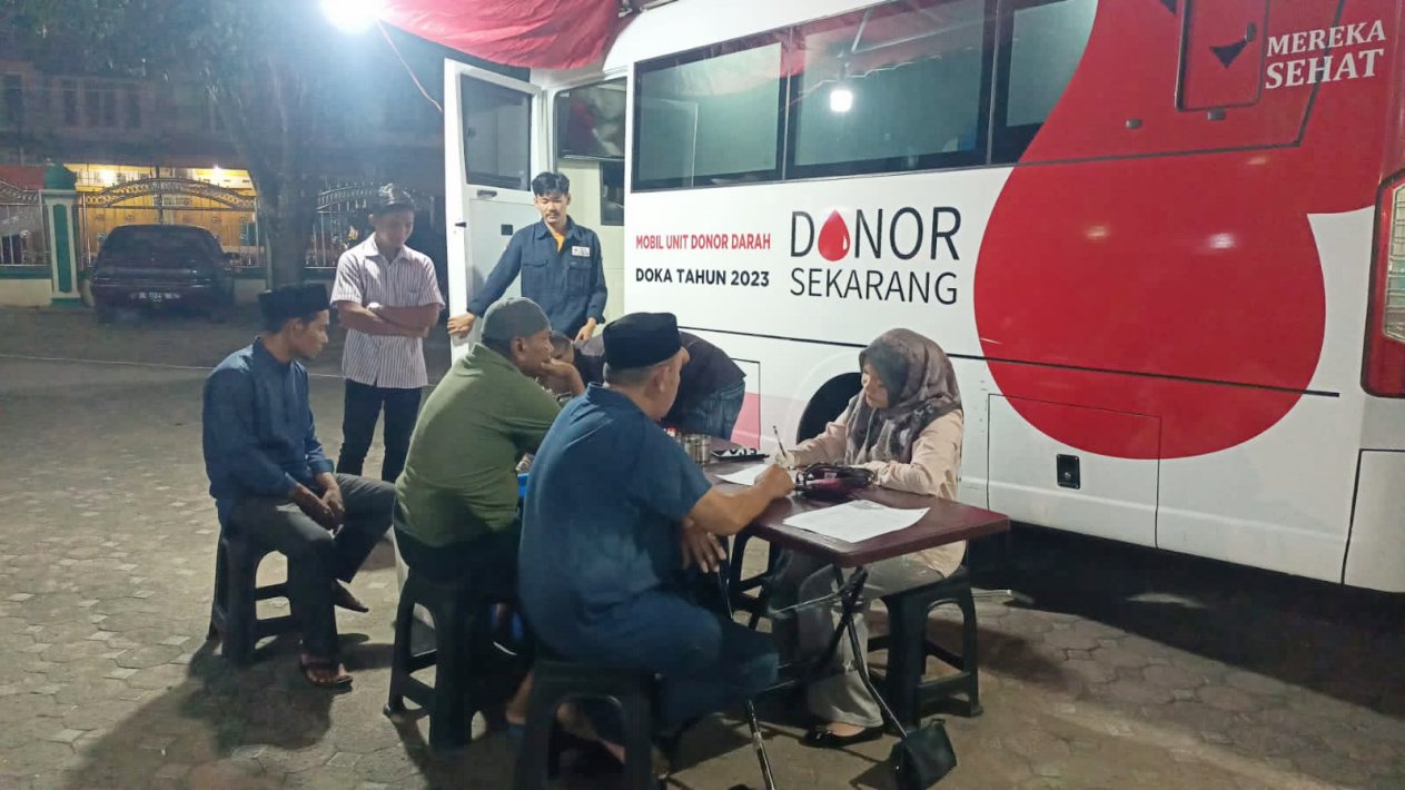 Donor darah Ramadan UDD Lhokseumawe