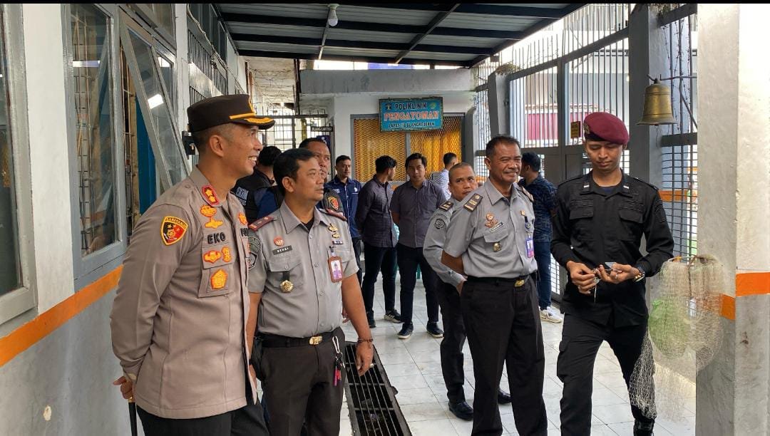 Kapolres Gayo Lues Kunjungi Lapas Kelas IIB Blangkejeren, Tinjau Keamanan dan Titik Rawan