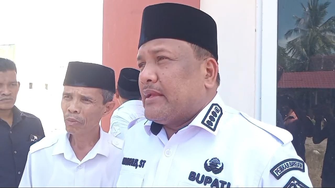 Bupati Mukhlis Dukung Pembangunan RSUD Peusangan Raya, Ragu Beroperasi Tahun Ini