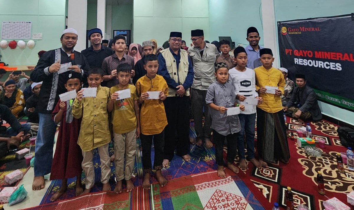 Berbagi Kebaikan dalam Ramadan, PT GMR Santuni 50 Anak Yatim