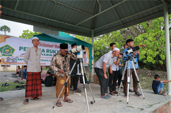 Dukung Tim Kemenag Lhokseumawe, PAG Fasilitasi Tempat Rukyatul Hilal 1 Syawal 1446 H di Bukit Blang Tiron