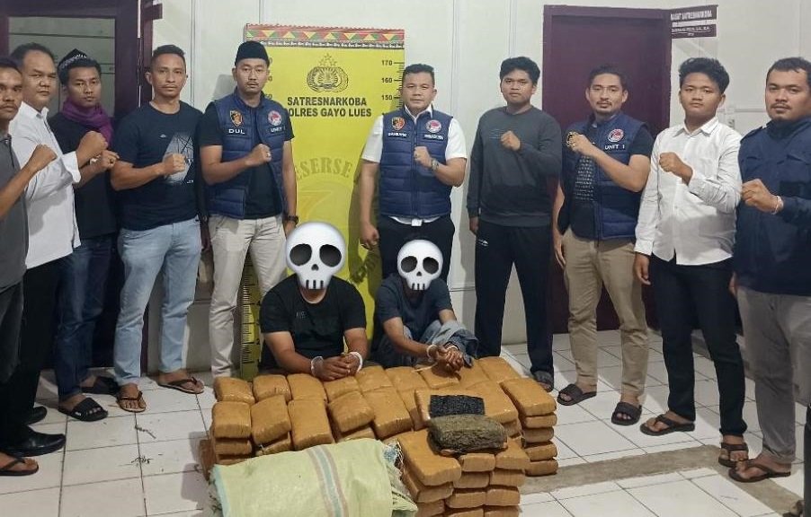 Satresnarkoba Gayo Lues amankan ganja