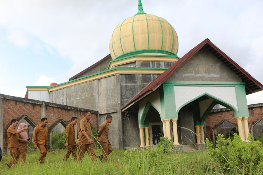 Wakil Wali Kota Husaini tinjau Gedung Kesenian Lhokseumawe
