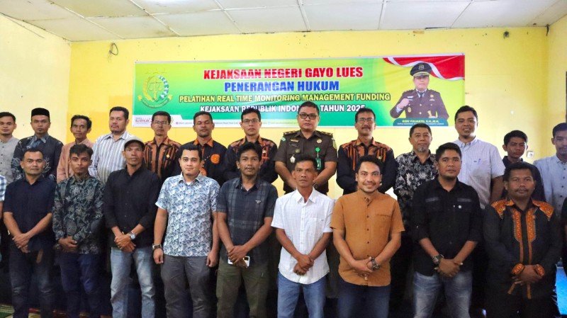 Kejari Gayo Lues Gelar Penerangan Hukum dan Sosialisasi Program Jaksa Garda Desa