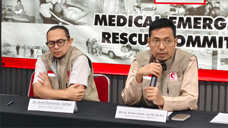 Ketua Presidium MER-C Hadiki Habib