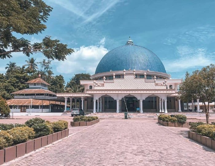 Masjid Raya Pidie Labui. @Portalsaatu.com/Zamah Sari