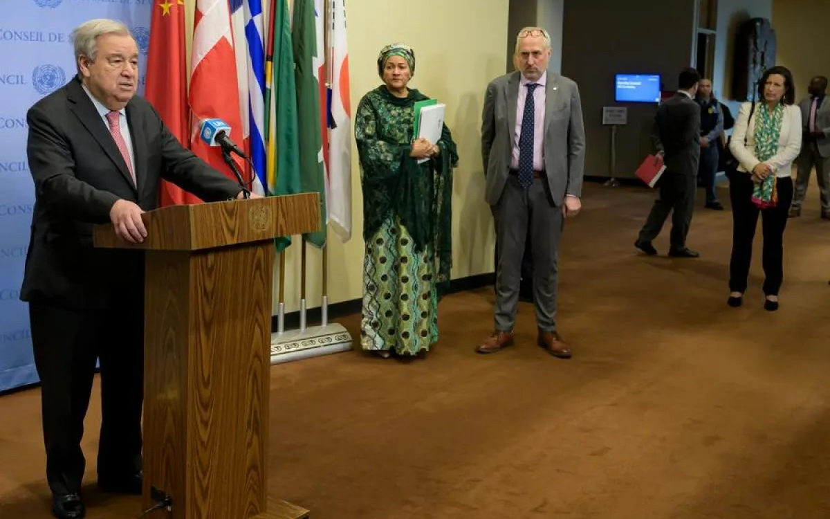 Sekjen PBB Antonio Guterres