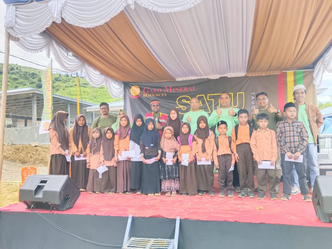 Satu Tahun Anniversary, PT GMR Adakan Sunat Masal dan Santuni Anak Yatim di Pantan Cuaca