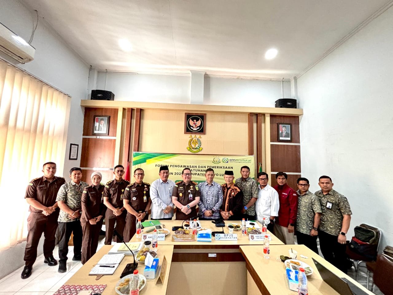 BPJS Kesehatan Cabang Tapaktuan bersama Kejari Gayo Lues Koordinasi Soal Tunggakan Iuran Badan Usaha