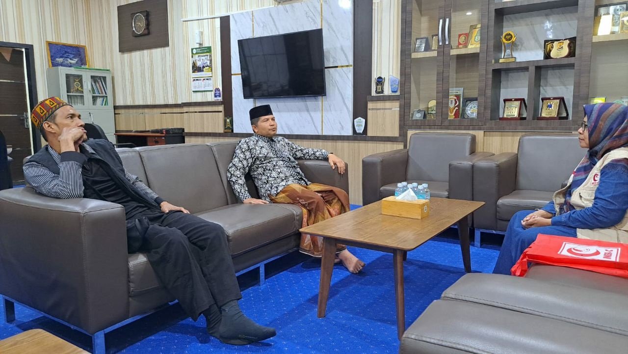 Ketua MPU Aceh Terima Kunjungan MER-C Terkait Bantuan untuk Bangsa Arab Palestina dan Kaum Rohingya