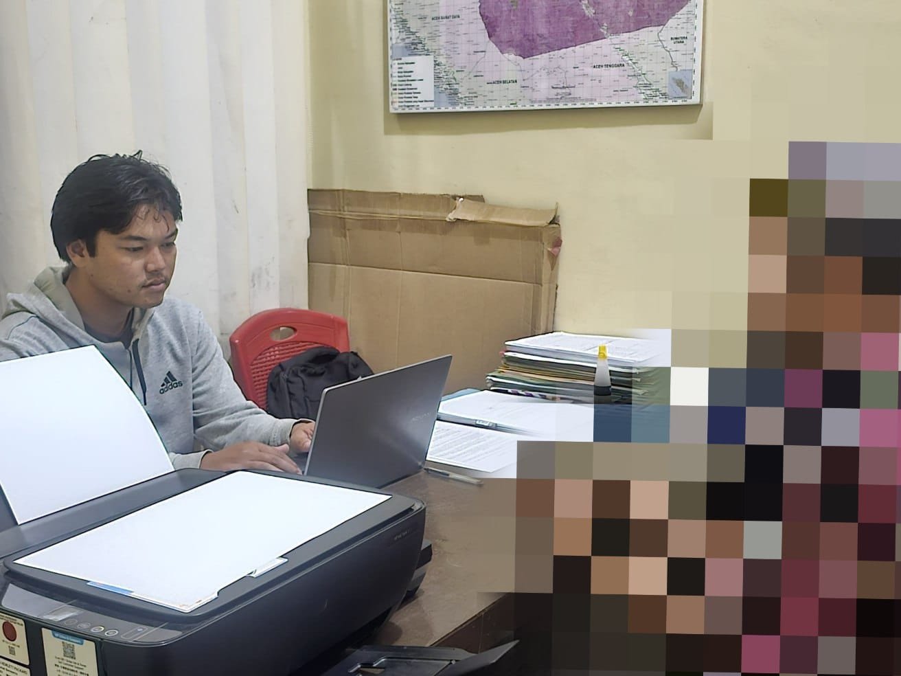 Dua Orang Pembakar Lahan Perkebunan Ditangkap Satreskrim Polres Gayo Lues