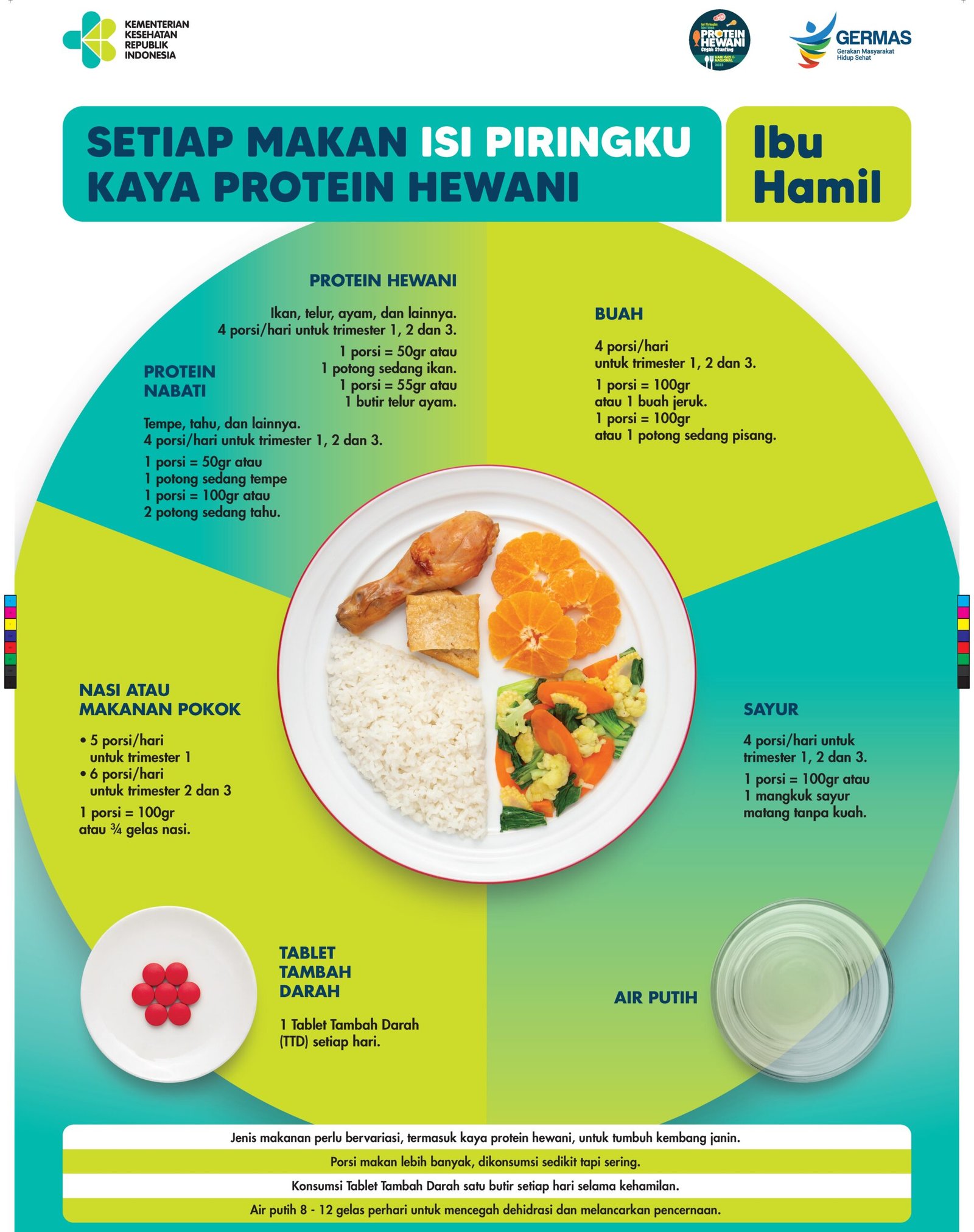 Isi Piring Ibu Hamil