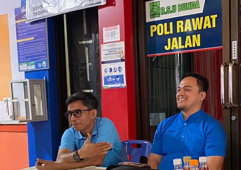 Dokter RSU Bunda Lhokseumawe konpres terkait bayi meninggal