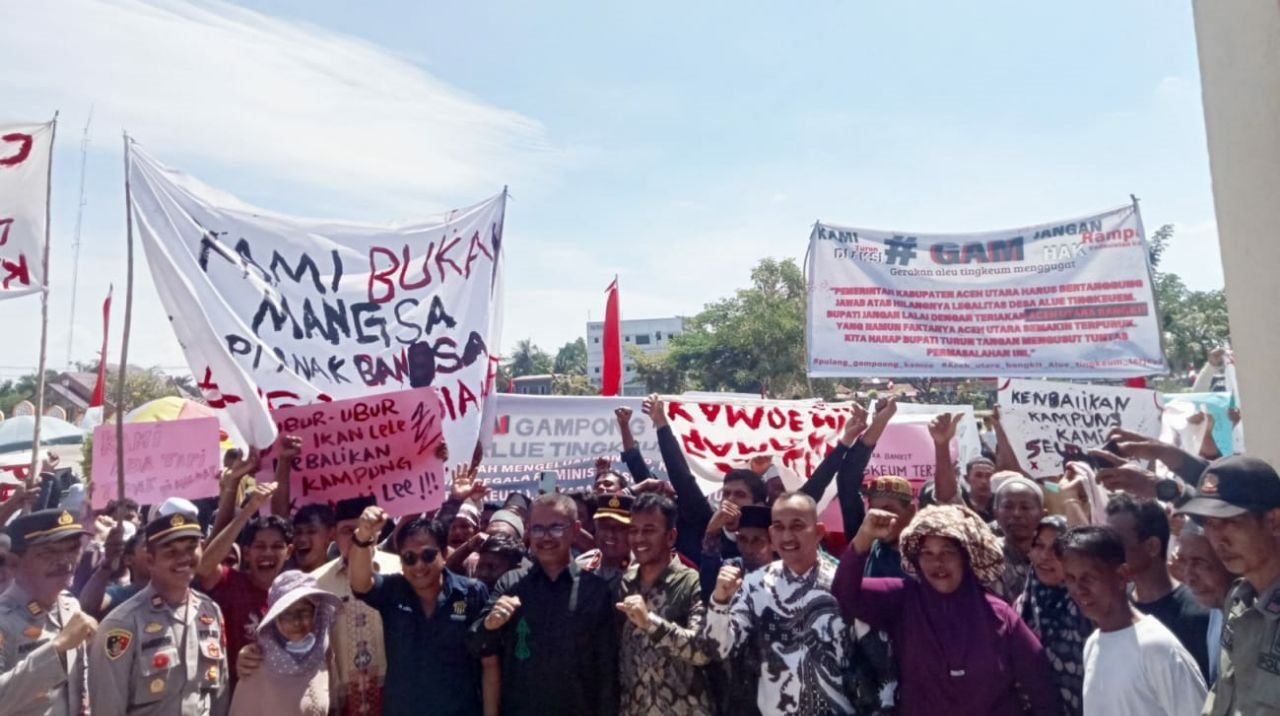 Warga Alue Tingkeum tuntut kembalikan status gampong
