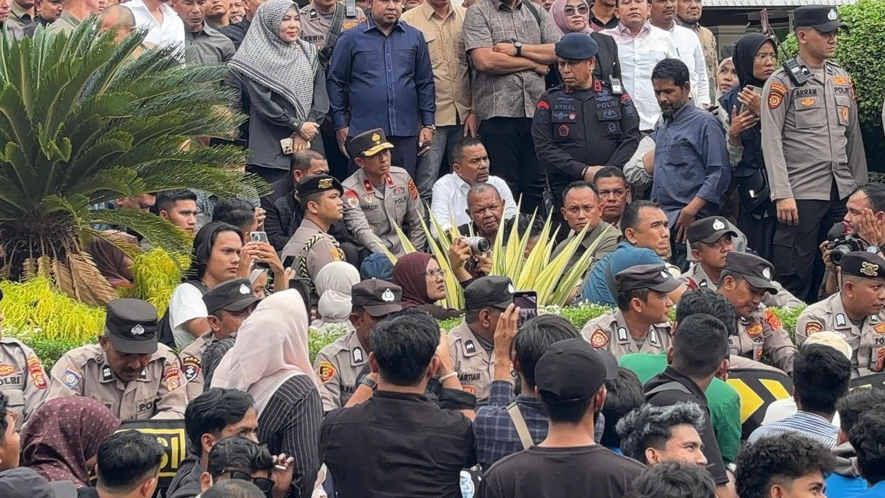 Hadir di Tengah Massa, Kapolda: Mari Jaga Aceh Tetap Damai