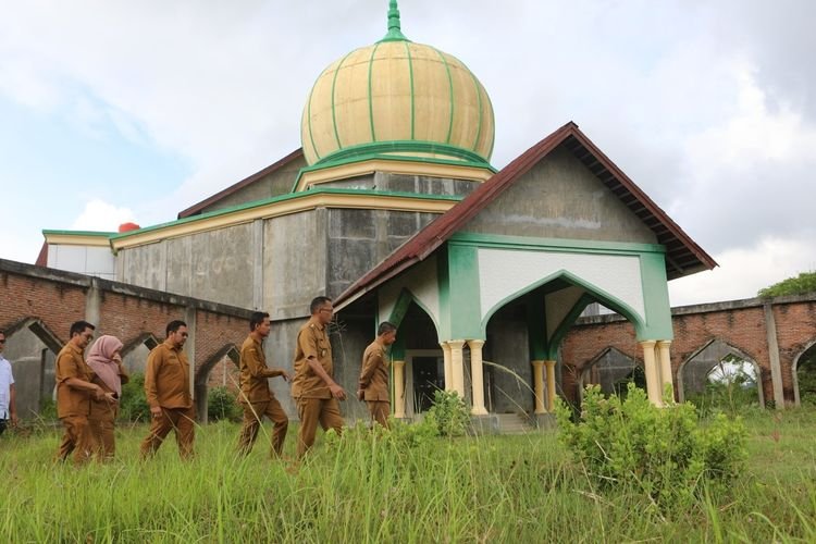 Gedung Kesenian Lhokseumawe di Gampong Mon Geudong, Banda Sakti, Kota Lhokseumawe, Aceh Rabu 12 3 2025 – HUMAS PEMKOT LHOKSEUMAWE