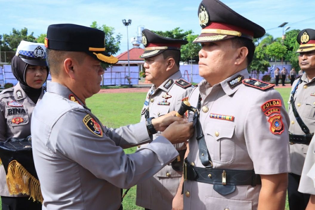Polres Aceh Utara Sertijab Wakapolres hingga Kapolsek, Kasat Reskrim AKP Ibrahim
