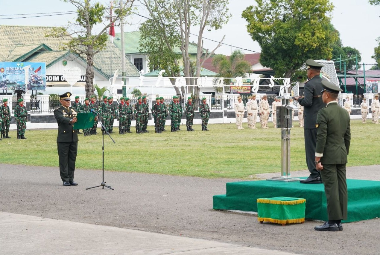 Danrem Lilawangsa Pimpin Upacara Hari Kesaktian Pancasila 2025