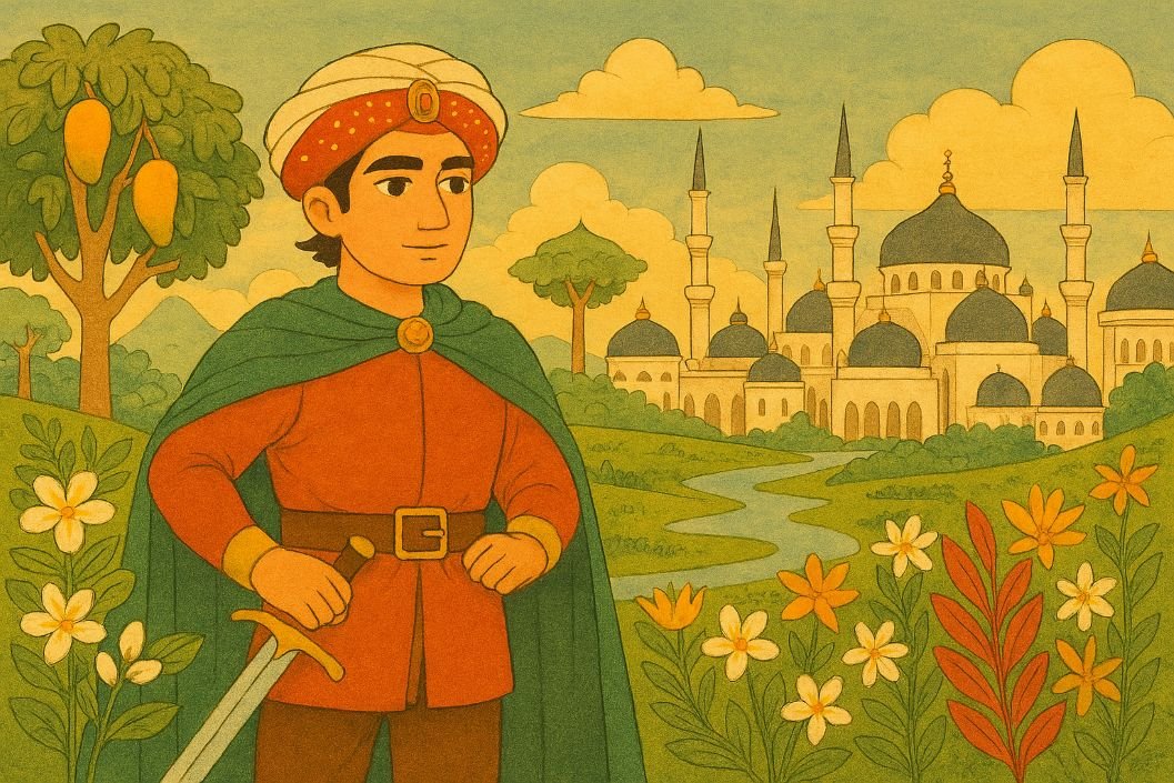 Raja Donya – Ilustrasi dibuat dengan bantuan Microsoft Copilot