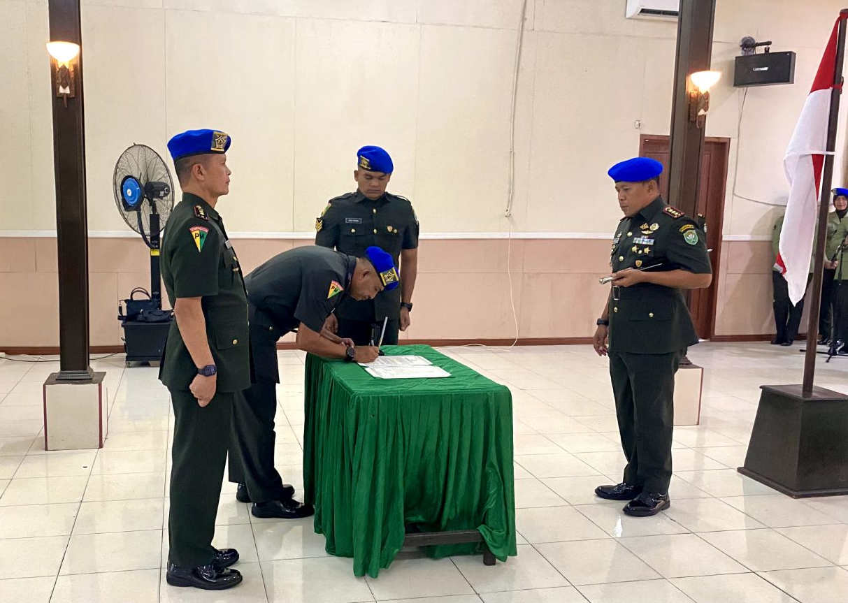 Sertijab Dandenpom Lhokseumawe