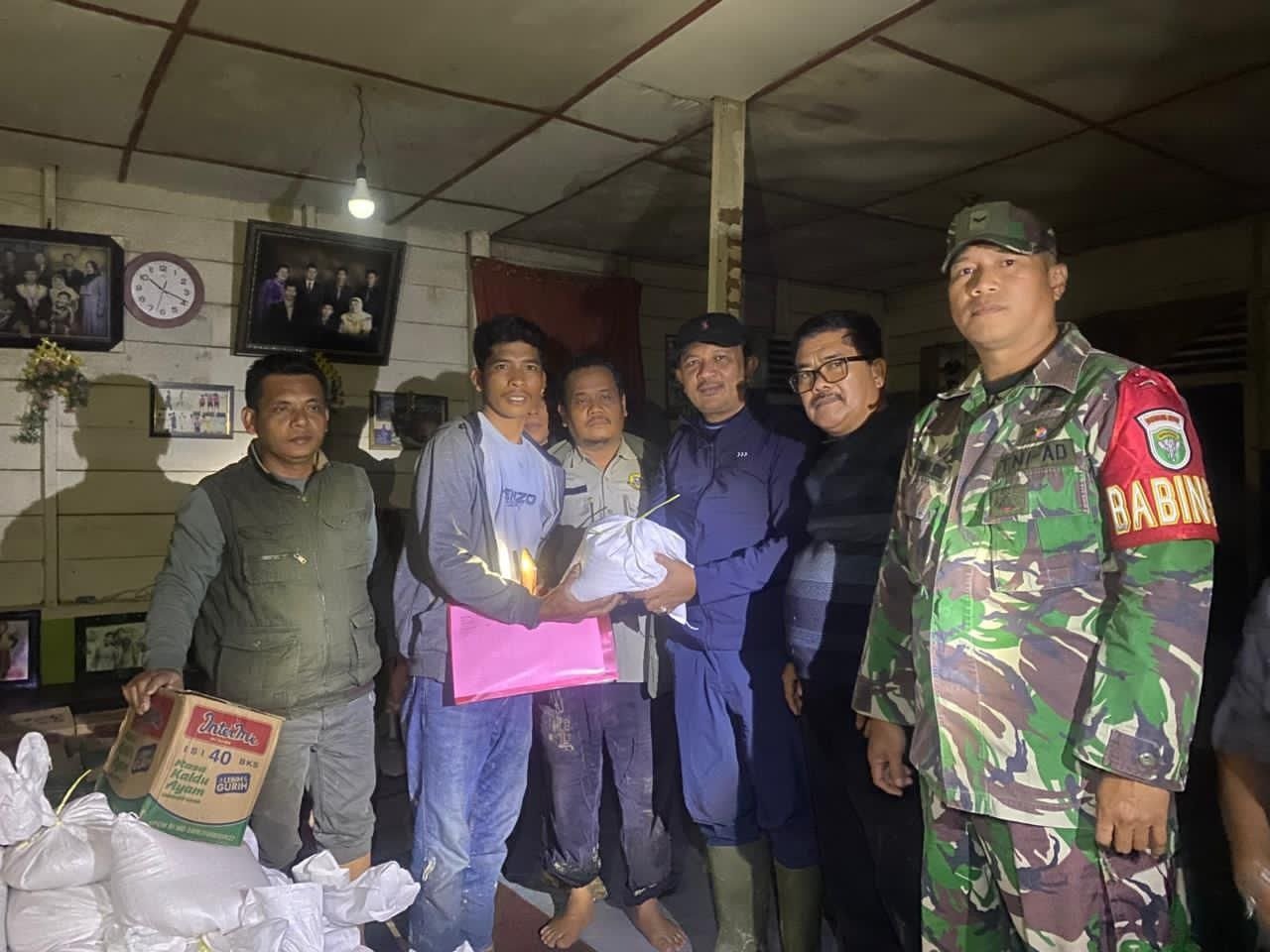 Bupati Gayo Lues bantu pengungsi