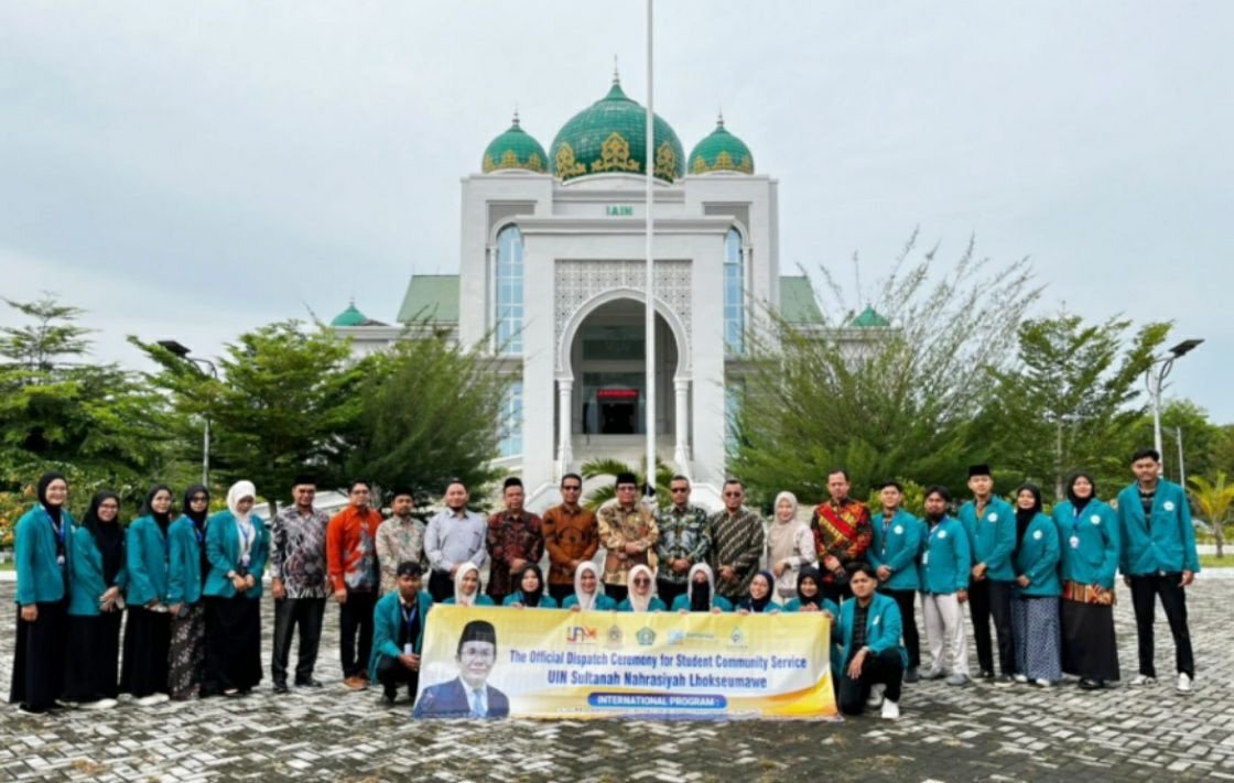UIN Sultanah Nahrasiyah Lhokseumawe Lepas 22 Mahasiswa KPM ke Malaysia