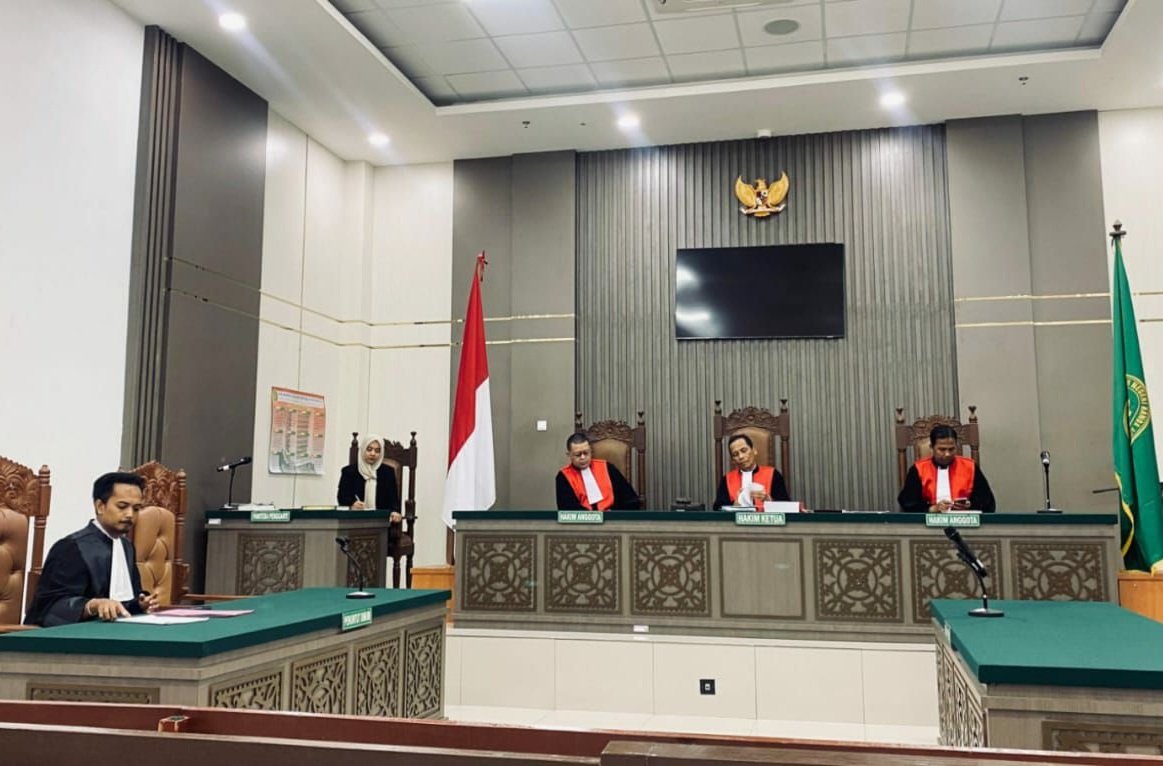 Terdakwa DPO, PN Tipikor Banda Aceh Gelar Sidang Perdana Perkara Korupsi Dana Desa Deng Aceh Utara