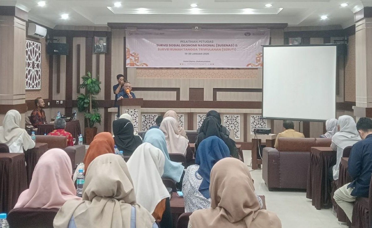 BPS Aceh Utara latih petugas survei